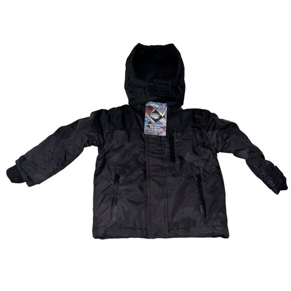 Reebok Kids Packable Glacier Shield Jacket Black - Picture 1 of 6